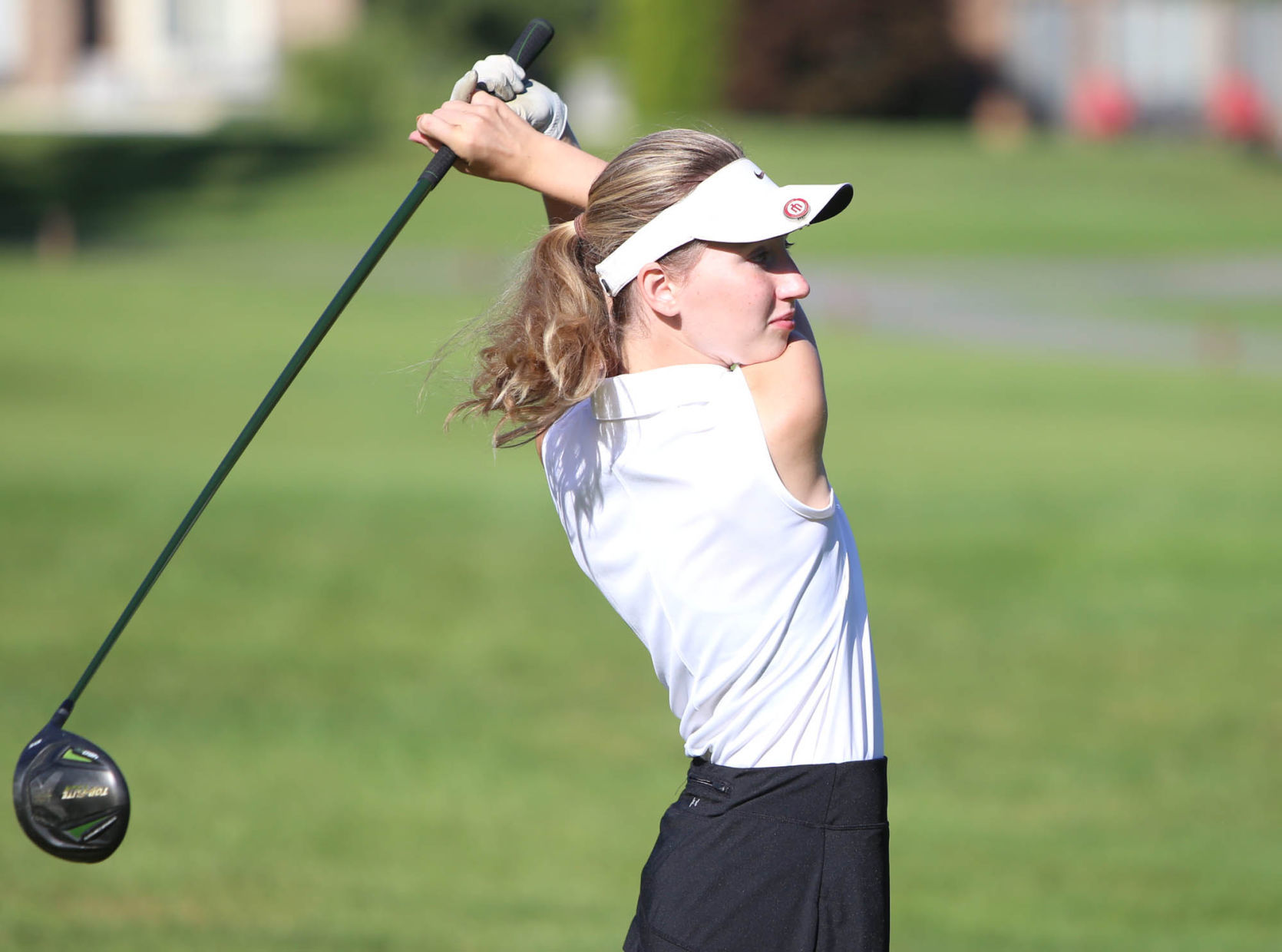 girls golf sectional, Valpo